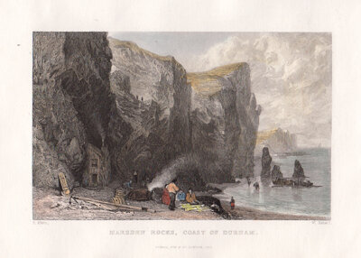 Marsden Rocks Coast of Durham