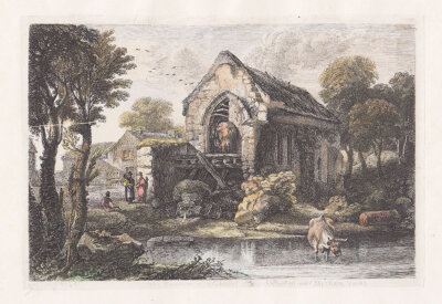 The Remains of a Chapel Burton near Masham Yorks 