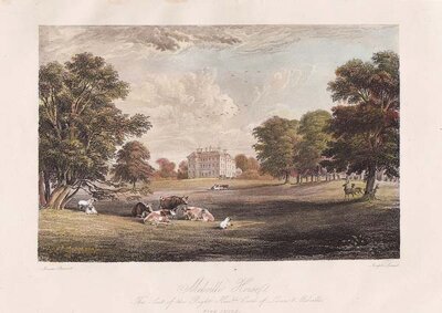 Melville House The Seat of the Right Honble Earl of Lev en & Melville