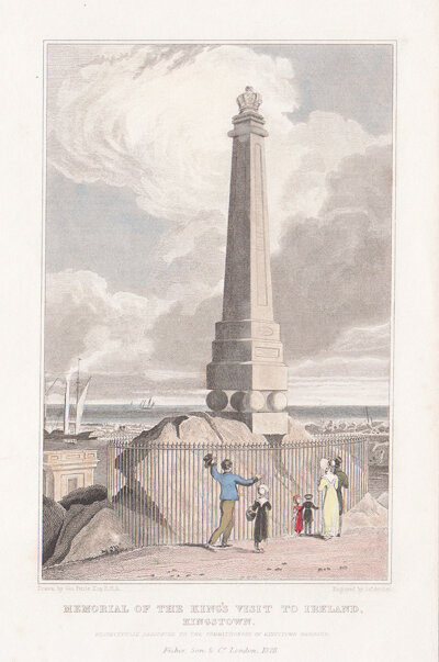 Memorial of the King's Visit to Ireland Kingstown 