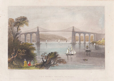 The Menai Bridge Bangor North Wales