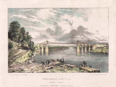 The Menai Bridge North Wales 