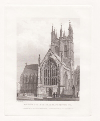 Merton College Chapel from the SW