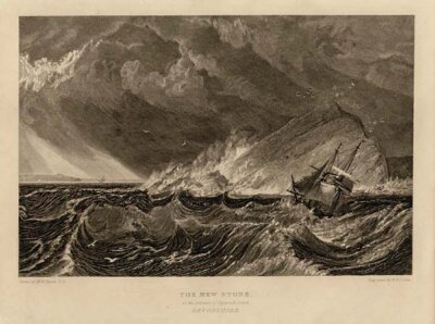 The Mew Stone at the entrance of Plymouth Sound