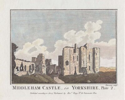 Middleham Castle Plate 2 