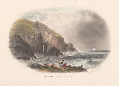 Mill Bay, near the Land's End.  (antique print)