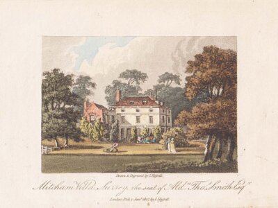 Mitcham Villa Surrey the Seat of Ald Thos Smith Esq 
