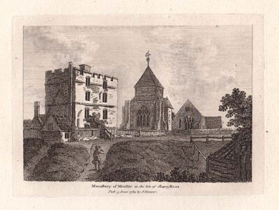 Monastery of Minster in the Isle of Sheppey Kent