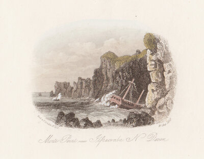 Morte Point near Ilfracombe N Devon