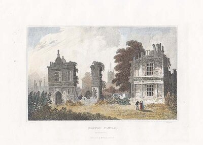 Morton Castle Shropshire