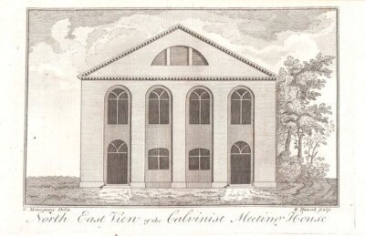 North East View of the Calvinist Meeting House.