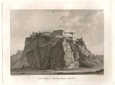 NW View of Edinburgh Castle