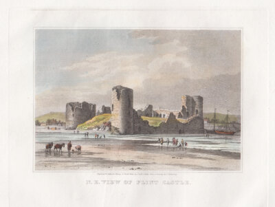N.E. View of Flint Catsle.