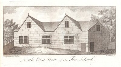 North East View of the Free School.