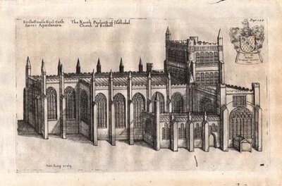 The North Prospect of ye Cathedral Church of Bristol