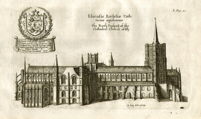 The North Prospect of the Cathedral Church of Ely