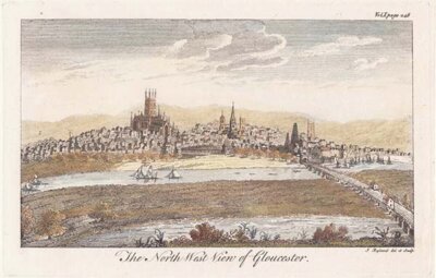 The North West View of Glocester