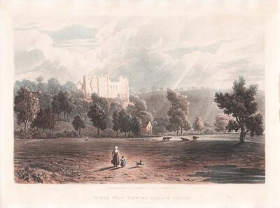 North West View of Ludlow Castle 