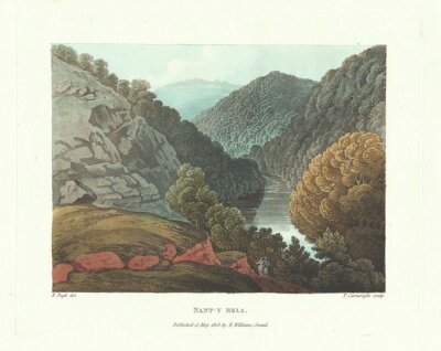 Nant - y - Bela.  (antique print)