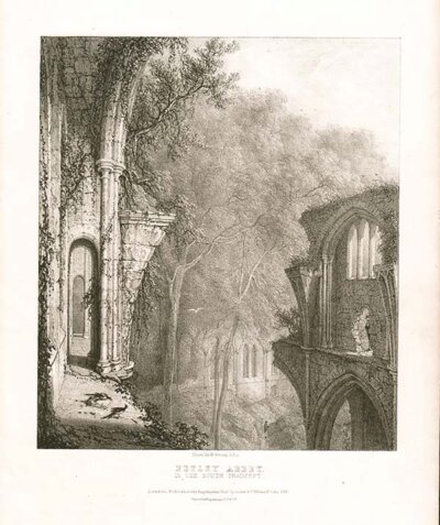 Netley Abbey In the South Transept 