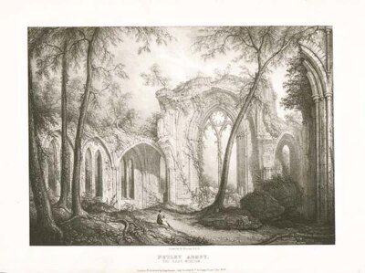Netley Abbey - The East Window 