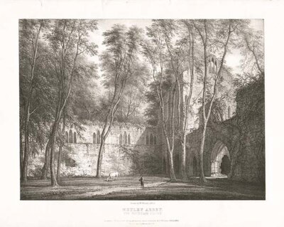 Netley Abbey - The Fountain Court