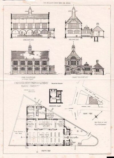 Proposed New Branch Library Roath Cardiff