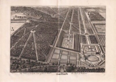 New Parke in Surry the Seat of the Rt. Honble. the Earle of Rochester.