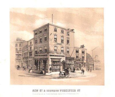 New St & Corner of Worcester St