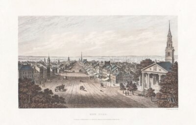 New York.  (antique print)