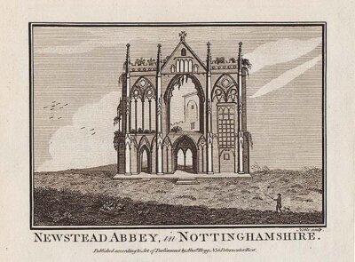 Newstead Abbey in Nottinghamshire