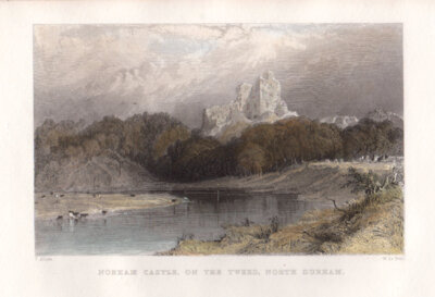 Norham Castle on the Tweed North Durham