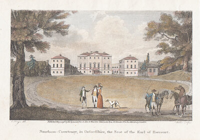 Nuneham Courteney in Oxfordshire the Seat of the Earl of Harcourt 