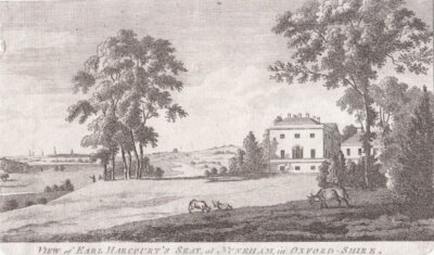 View of Earl Harcourt's Seat at Nuneham in Oxfod Shire.