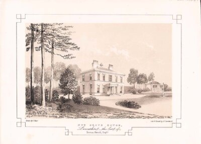 Nut Grove House the Seat of Thomas Nuttall Esq 