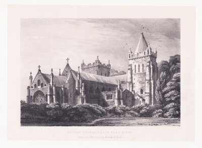 Ottery Church North East View