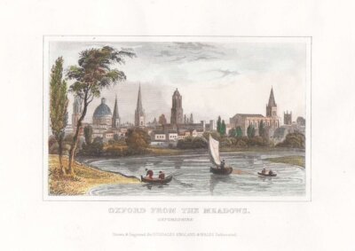 Oxford from the Meadows.
