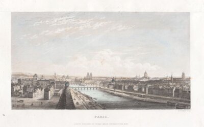 Paris.  (antique print