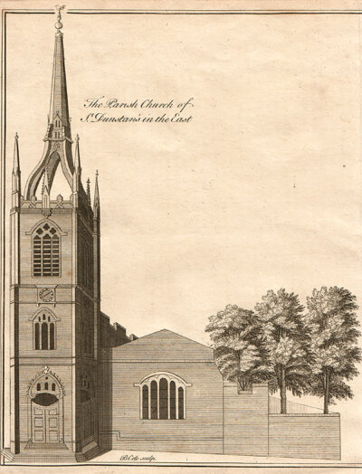 The Parish Church of St Dunstan's in the East