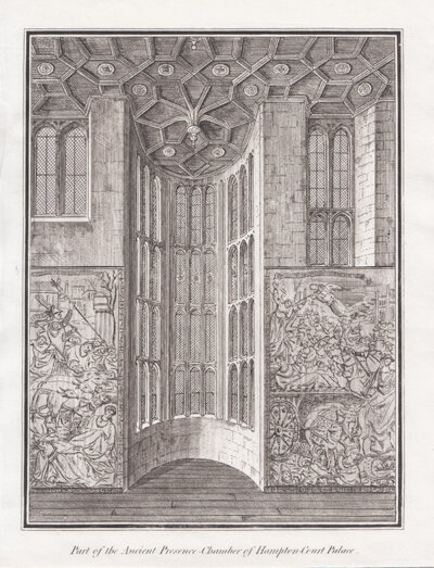 Part of the Ancient Presence Chamber of Hampton Court Palace