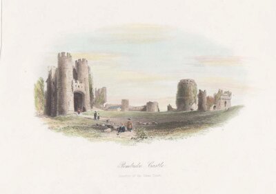 Pembroke Castle - Interior of the Great Court
