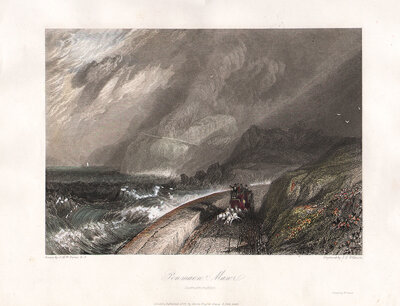 Penmaen Mawr Caernarvonshire