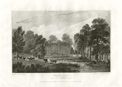 Perry Hall from the Lodge Gate  Seat of I Gough  Esq 