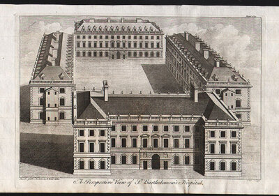 A Perspective View of St Bartholomew's Hospital