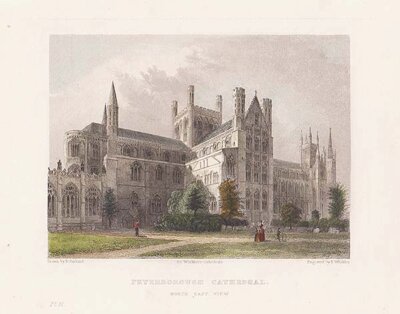 Peterborough Cathedral - North East View