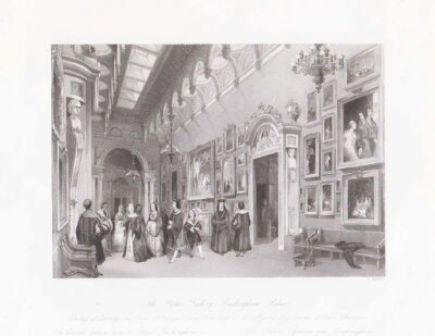 The Picture Gallery.  Buckingham Palace.