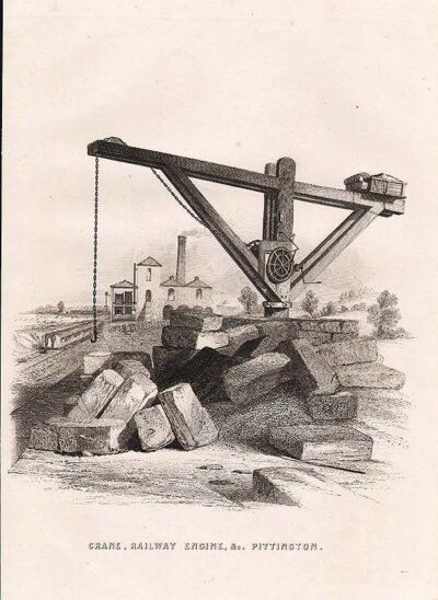 Crane Railway Engine &c Pittington