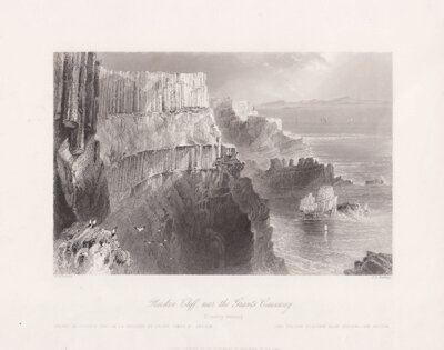 Plaiskin Cliff near the Giants Causeway 