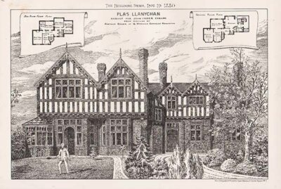 Plas Llanychan Rebuilt for John Taber Esq