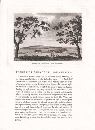 Pomery or Poundbury Camp Dorsetshire Ref:  